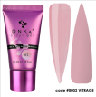 Акрил-гель DNKa Acryl Gel #0002 Vitrage прозоро-рожевий tube, 30 мл