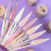 Фото 2 - Акрил-гель DNKa Acryl Gel #0005 Powder пудрово-розовый tube, 30 мл