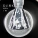 Фото 1 - База Dark Pro Base Potal 18, 15 мл напівпрозора молочна з білою поталлю ефект слюди