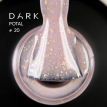 База Dark Pro Base Potal 20, 15 мл тілесний беж з золотими блискітками