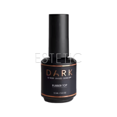 Топ без липкого шару DARK Top No Wipe з УФ фільтрами, 15 мл