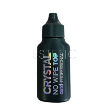 Топ OXXI Top CRYSTAL UV без липкого слоя, без УФ фильтров, 30 мл узкий носик