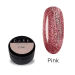 Фото 1 - Гель блискітки Dark Liner gel Pink рожевий гліттер для тонких ліній, покриття, 4 мл