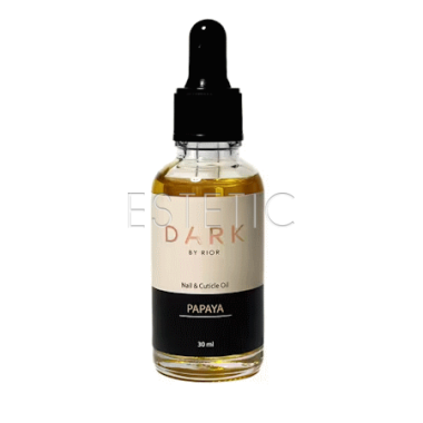 Олія для кутикули Dark Papaya аромат папайї з піпеткою, 30 мл