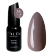 Гель-лак Edlen Color №034 сіро-ліловий тауп, емаль, 9 мл