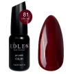 Гель-лак Edlen Color №081 стигла вишня, емаль, 9 мл