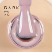 База DARK PRO base 43 камуфлююча нюдовий бежево-ліловий тауп,15 мл