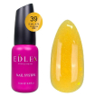 База Edlen Cover base №39 Pixie жовтий з мікроблиском та золотою поталлю, 9 мл