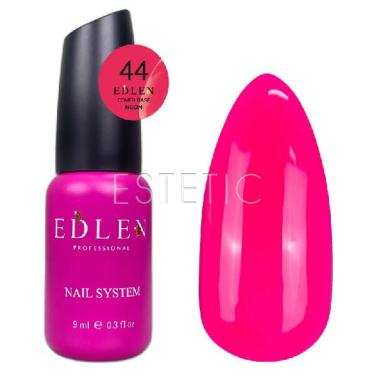 База Edlen Cover base №44 Neon камуфлююча малиновий неоновий, 9 мл