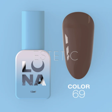 Гель-лак LUNA Color № 69 бледно-коричневый, 13 мл