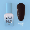 Гель-лак LUNA Color № 70 темно-коричневий, 13 мл