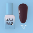 Гель-лак LUNA Color № 72 винно-бордовый, 13 мл