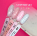 Фото 2 - База Edlen Cover base №61 Opal пыльно-розовая с серебряным микроблеском, 9 мл