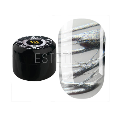 Гель-паутинка Valeri Spider Gel серебро №08, 5 мл 