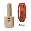 Гель-лак Dark gel polish Cat Eye 06 кришталеве котяче око стигла вишня,10 мл