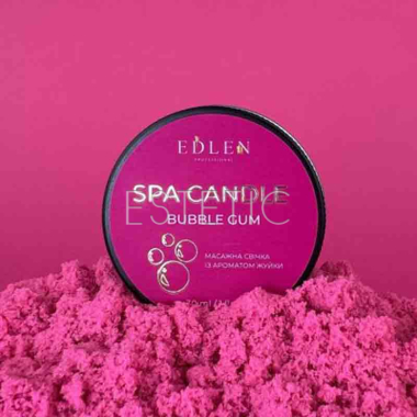 Масажна свічка Edlen Spa candle Bubble guml, 30 мл