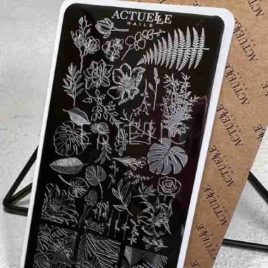 Пластина для стемпінгу ACTUELLE FLORA, 6X12 см