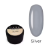 Фото 1 - Гель-краска для ногтей жидкий метал Dark Silver metal gel paint серебряная, 5 г