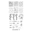 Пластина для стемпинга DARK 13