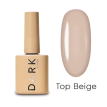 Топ для гель-лака Dark Beige Top бежевый без липкого слоя, 10 мл