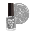 Лак для ногтей Go Active Nail Polish Nail in Color №066 серый с белой крошкой, 10 мл