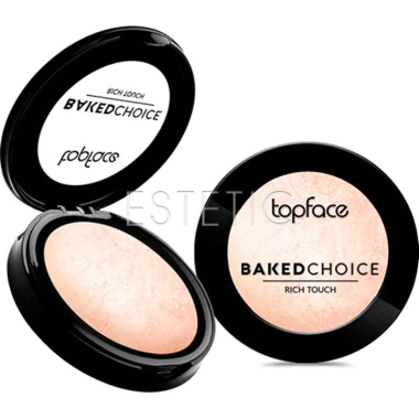 Хайлайтер запечений TopFace Baked Choice-Rich Touch Baked Highlighter 101, 6 г