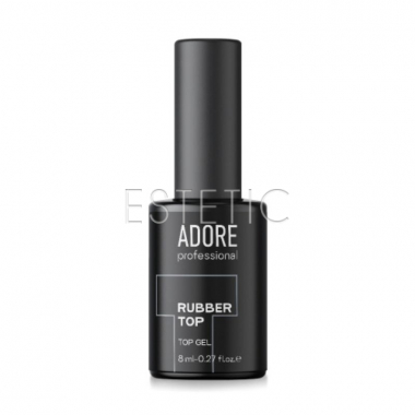 Топ для гель лаку ADORE Rubber Top каучуковий, 8 мл