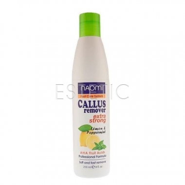 Naomi Callus Remover Extra Strong - Средство для удаления ороговевшей кожи экстра-сильного действия, 250 мл