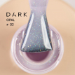 База DARK Pro Base Opal 3, молочно-рожевий опал голографік, 30 мл