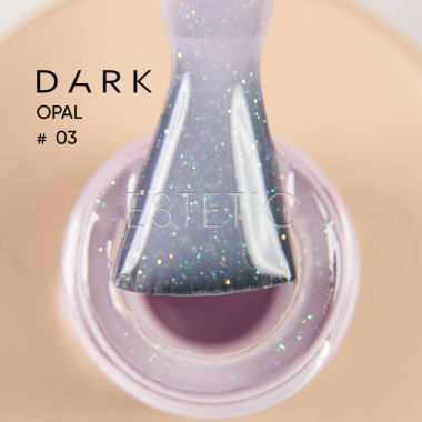 База DARK Pro Base Opal 3, молочно-розовый опал голографик, 30 мл