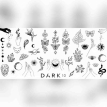 Пластина для стемпинга DARK 10 современный микс