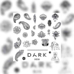 Пластина для стемпинга DARK India Индийские мотивы