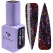 Гель-лак DNKa Gel Polish #0101 Spalah светоотражающий темно-фиолетовый голографик, 12 мл