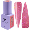 Гель-лак DNKa Gel Polish #0107 Spalah светоотражающий светлый розовый голографик, 12 мл