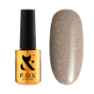 Гель-лак F.O.X Sparkle 004 світловідбиваючий світлий тауп з білим золотом, 7 мл