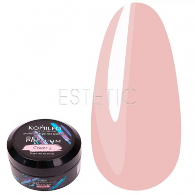 Гель-желе KOMILFO Gel Jelly Cover 4  пудровый бежево-лиловый, 15 г