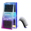Ресницы Nagaraku Ombre Blue-Purple сине-фиолетовые C 0,07 12 мм, 12 рядов