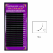 Ресницы Nagaraku NATURAL изгиб С 0,07, 10 мм, 16 рядов черные