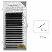 Ресницы Nagaraku Premium изгиб L 0,07 MIX 7-15мм, 16 рядов черные