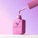 Фото 2 - Рідкий гель DNKa Liquid Acrygel #0001 Bubble Gum рожевий холодний з шимером, 12 мл