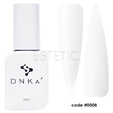 Жидкий гель DNKa Liquid Acrygel #0008 Eskimo белый,12 мл