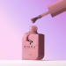 Фото 2 - Жидкий гель DNKa Liquid Acrygel #0019 Gelato нюдовый розовый холодный,12 мл
