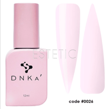 Рідкий гель DNKa Liquid Acrygel #0026 Vanilla молочно-бежевий теплий,12 мл