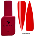 Фото 1 - Жидкий гель DNKa Liquid Acrygel #0030 Red Velvet яркий красный,12 мл
