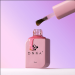 Фото 2 - Жидкий гель DNKa Liquid Acrygel #0034 Lollypop нежный прозрачно-лиловый,12 мл