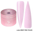 Гель DNKa Builder Gel #0007 Pink Pollen ніжний рожево-ліловий з шимером зефірний, 30 мл