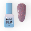 Гель-лак LUNA Color №217 Reflection светоотражающий дымчато-розовый с разными блестками, 13 мл