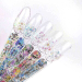 Фото 2 - Гель-лак Edlen Confetti Glitter №03 нежно-розовые голографические блестки и хлопья, 5 мл