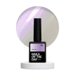 Топ перлинний NAILSOFTHENIGHT Top Shell 01 з ліловою втиркою без липкого шару, 10 мл