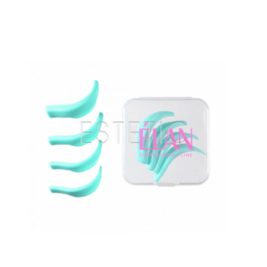 Силиконовые валики для ламинирования ресниц ELAN SOFT FLEX комплект 4 пары